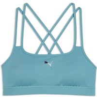 PUMA Damen BH MOVE Strappy Bra - Low, Größe XS in Blau
