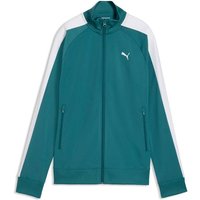 PUMA Damen Jacke ESS T7 Poly Track Jacket, Größe L in Blau