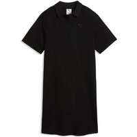 PUMA Damen Kleid CLASS Polo Dress, Größe L in Schwarz