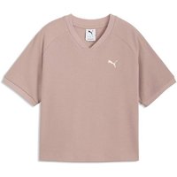 PUMA Damen Shirt CLASS Relaxed Pinnacle Tee, Größe S in Pink
