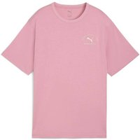 PUMA Damen Shirt CLASS Relaxed Tee, Größe S in Pink