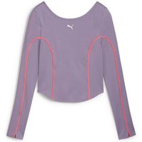 PUMA Damen Shirt CLOUDSPUN LS - SHIRT, Größe M in Lila