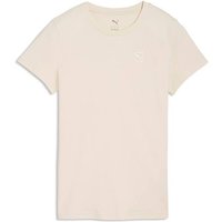 PUMA Damen Shirt ESS ELEVATED Tee, Größe L in Pink