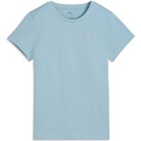 PUMA Damen Shirt ESS ELEVATED Tee, Größe M in Blau