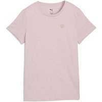 PUMA Damen Shirt ESS ELEVATED Tee, Größe M in Rot