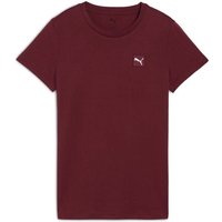 PUMA Damen Shirt ESS ELEVATED Tee, Größe S in Rot