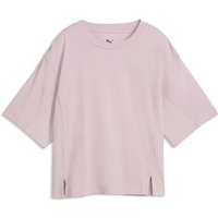 PUMA Damen Shirt HER Relaxed Tee, Größe XL in Rot