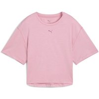 PUMA Damen Shirt W CLOUDSPUN RELAXED TEE, Größe M in Rot