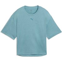 PUMA Damen Shirt W CLOUDSPUN RELAXED TEE, Größe XL in Grau