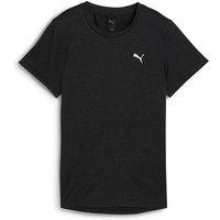 PUMA Damen Shirt W TAD ESSENTIAL Heather Tee, Größe XS in Schwarz