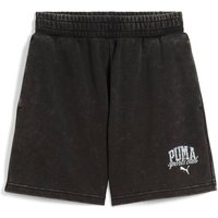 PUMA Damen Shorts CLASS Washed Shorts 5 TR, Größe XL in Schwarz