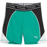 PUMA Damen Shorts FIT TRAIN STRONG 5, Größe S in Blau