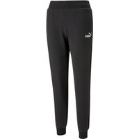 PUMA Damen Sporthose ESS Elevated Pants, Größe XL in Schwarz