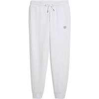 PUMA Damen Sporthose ESS ELEVATED Sweatpants FL cl, Größe XL in Pink