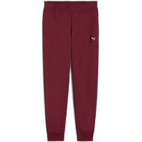 PUMA Damen Sporthose ESS ELEVATED Sweatpants FL cl, Größe L in Rot