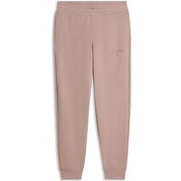 PUMA Damen Sporthose ESS SCRIPT Comfort Sweatpants TR cl, Größe S in Blau