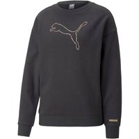 PUMA Damen Sweatshirt Better Crew FL, Größe XL in Schwarz