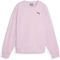 PUMA Damen Sweatshirt BETTER ESSENTIALS Crew TR, Größe L in Pink