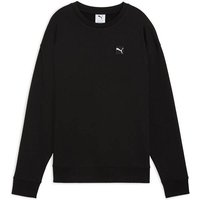 PUMA Damen Sweatshirt ESS ELEVATED Comfort Crew FL, Größe XS in Schwarz