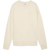 PUMA Damen Sweatshirt ESS ELEVATED Comfort Crew FL, Größe M in Pink