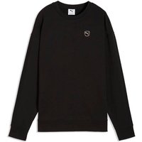 PUMA Damen Sweatshirt ESS ELEVATED Comfort Crew TR, Größe L in Schwarz