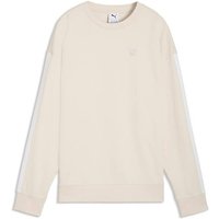 PUMA Damen Sweatshirt ESS ELEVATED Comfort Crew TR, Größe M in Pink