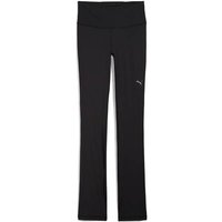 PUMA Damen Tight W PWRSHAPE SPLIT TIGHT, Größe XL in Schwarz