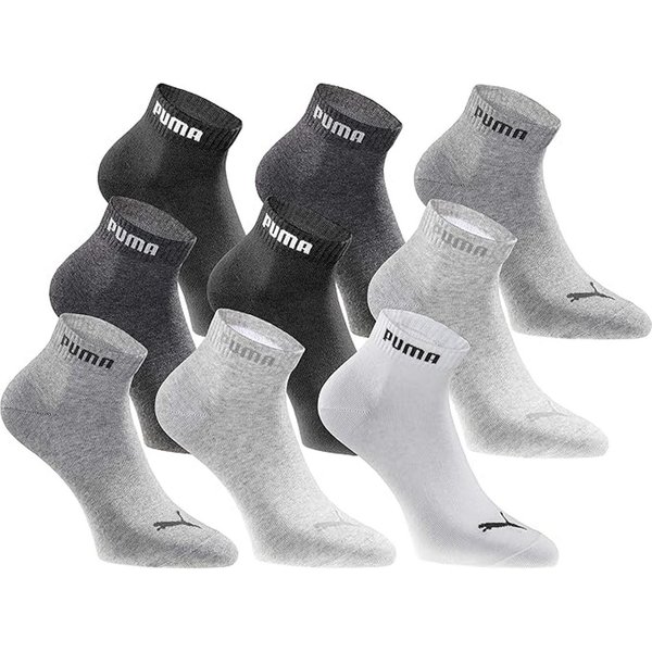 PUMA Freizeitsocken Quartersocken 18 Paar Pack Statement Edition - Unisex