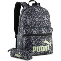 PUMA Freizeittasche PHASE AOP Backpack Set, Größe ONE SIZE in Grau