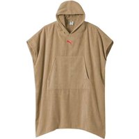 PUMA Herren Bademantel teamADDITIONS, Größe S/M in Braun