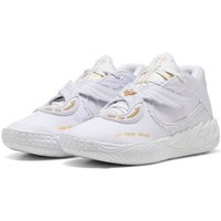 PUMA Herren Basketball-Sch. mittel He/Uni MB.05 Mist, Größe 41 in Weiß