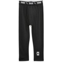 PUMA Herren Caprihose Hoops Team 3/4 Tight Basel, Größe XL in Schwarz