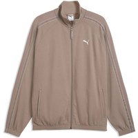 PUMA Herren Jacke CLASS Relaxed Material Track Jacket, Größe L in Grau