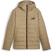 PUMA Herren Jacke ESS Hooded Padded Jacket, Größe L in Braun