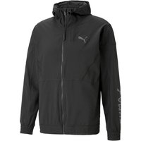 PUMA Herren Jacke FIT WOVEN JACKET, Größe L in Schwarz
