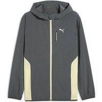 PUMA Herren Jacke M FLEX STRETCH WOVEN JACKET, Größe S in Grau