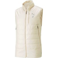 PUMA Herren Jacke M SEASONS REVERSABLE PRIMALOFT VEST, Größe L in Braun