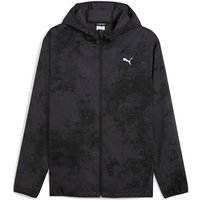 PUMA Herren Jacke M TAD ESSENTIAL AOP Woven Jacket, Größe M in Schwarz