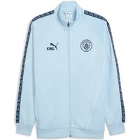 PUMA Herren Jacke MCFC KING Anthem Jacket, Größe M in Grün