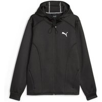 PUMA Herren Kapuzensweat CLOUDSPUN TECHLBL FULL ZIP, Größe XL in Schwarz