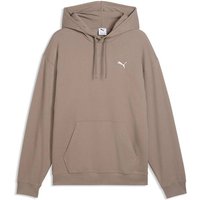 PUMA Herren Kapuzensweat ESS ELEVATED Relaxed Material Hoodie, Größe 3XL in Grau
