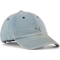 PUMA Herren Mütze WARDROBE ESS METAL Dad Cap, Größe ONE SIZE in Grau