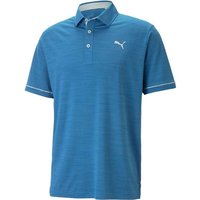 PUMA Herren Polo Cloudspun Haystack Polo, Größe S in Blau