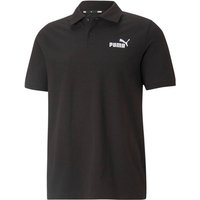 PUMA Herren Polo ESS Pique Polo, Größe L in Schwarz