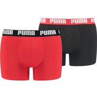 PUMA Herren Retropants Basic Boxer 2er Pack, Größe XXL in Rot