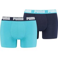 PUMA Herren Retropants Basic Boxer 2er Pack, Größe XL in Blau