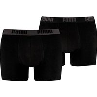 PUMA Herren Retropants Basic Boxer 2er Pack, Größe S in Schwarz