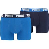PUMA Herren Retropants Basic Boxer 2er Pack, Größe L in Blau