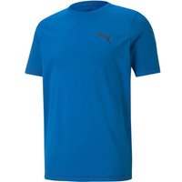 PUMA Herren Shirt ACTIVE Small Logo Tee, Größe XXS in Blau
