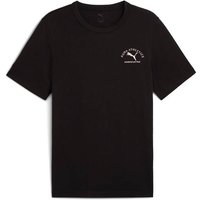 PUMA Herren Shirt CLASS Graphic Tee, Größe S in Schwarz